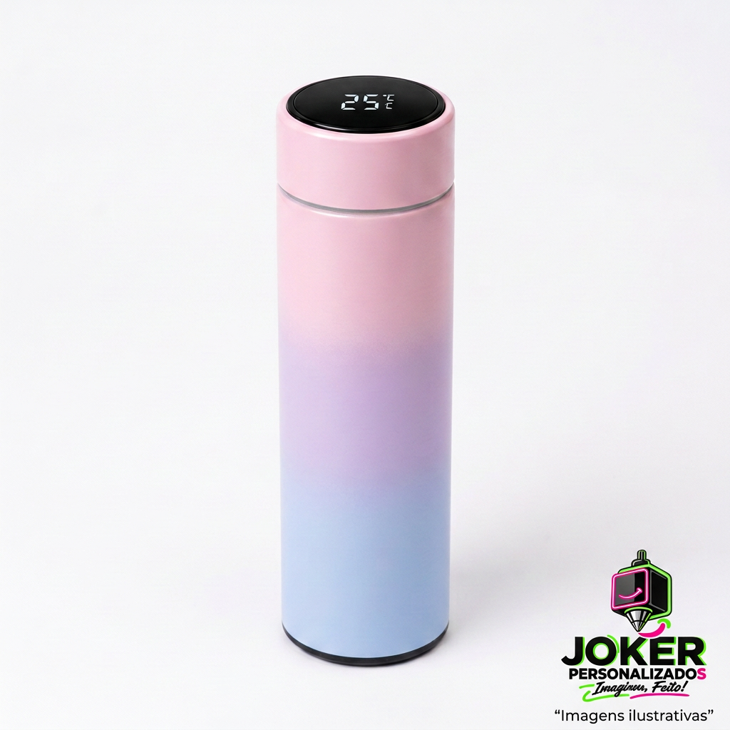 Garrafa Térmica LED 500 ml personalizado pela JOKER — foto 1