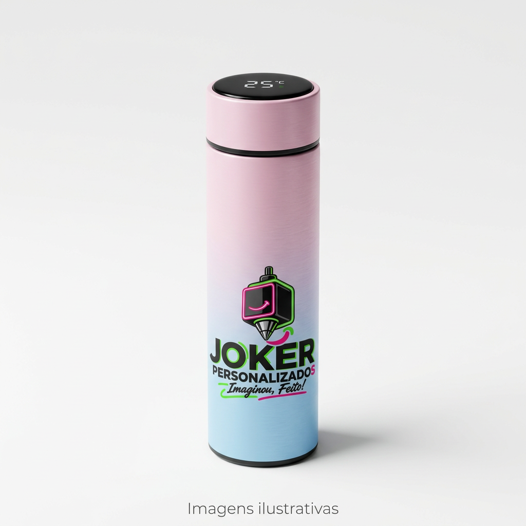 Garrafa Térmica Digital 500 ml personalizado pela JOKER — foto 1